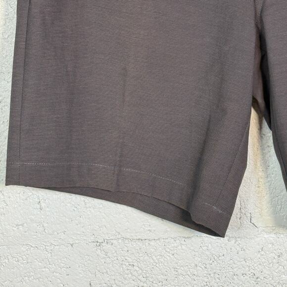 PGA Tour Men's Flat-Front 4-Way Stretch 9" Shorts DK grey Heather, 38 $68 - Picture 4 of 10